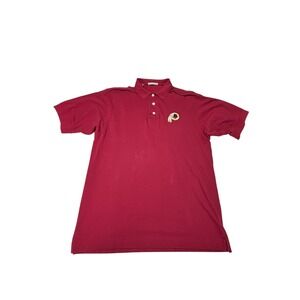 Cutter‎ & Buck Mens Polo Shirt L/G Washington Redskins Embroidered Logo